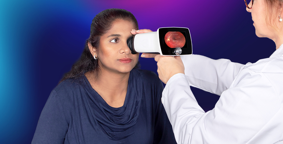 Optomed Aurora IQ fundus kamera